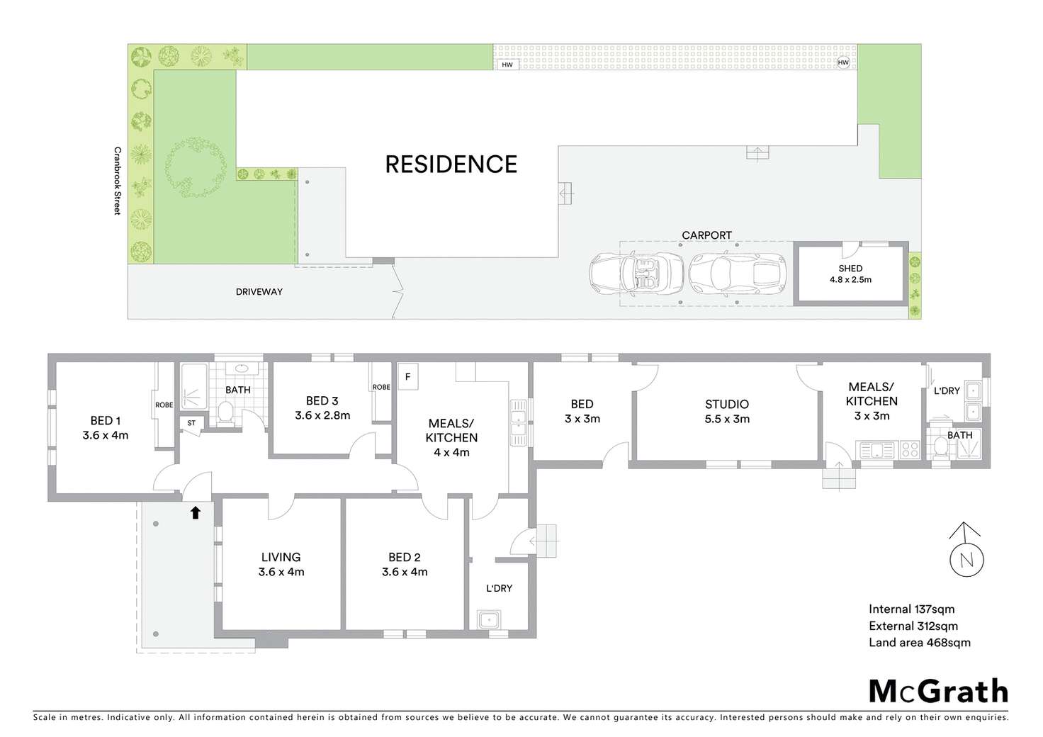 Floorplan of Homely house listing, 21 Cranbrook Street, Yarraville VIC 3013