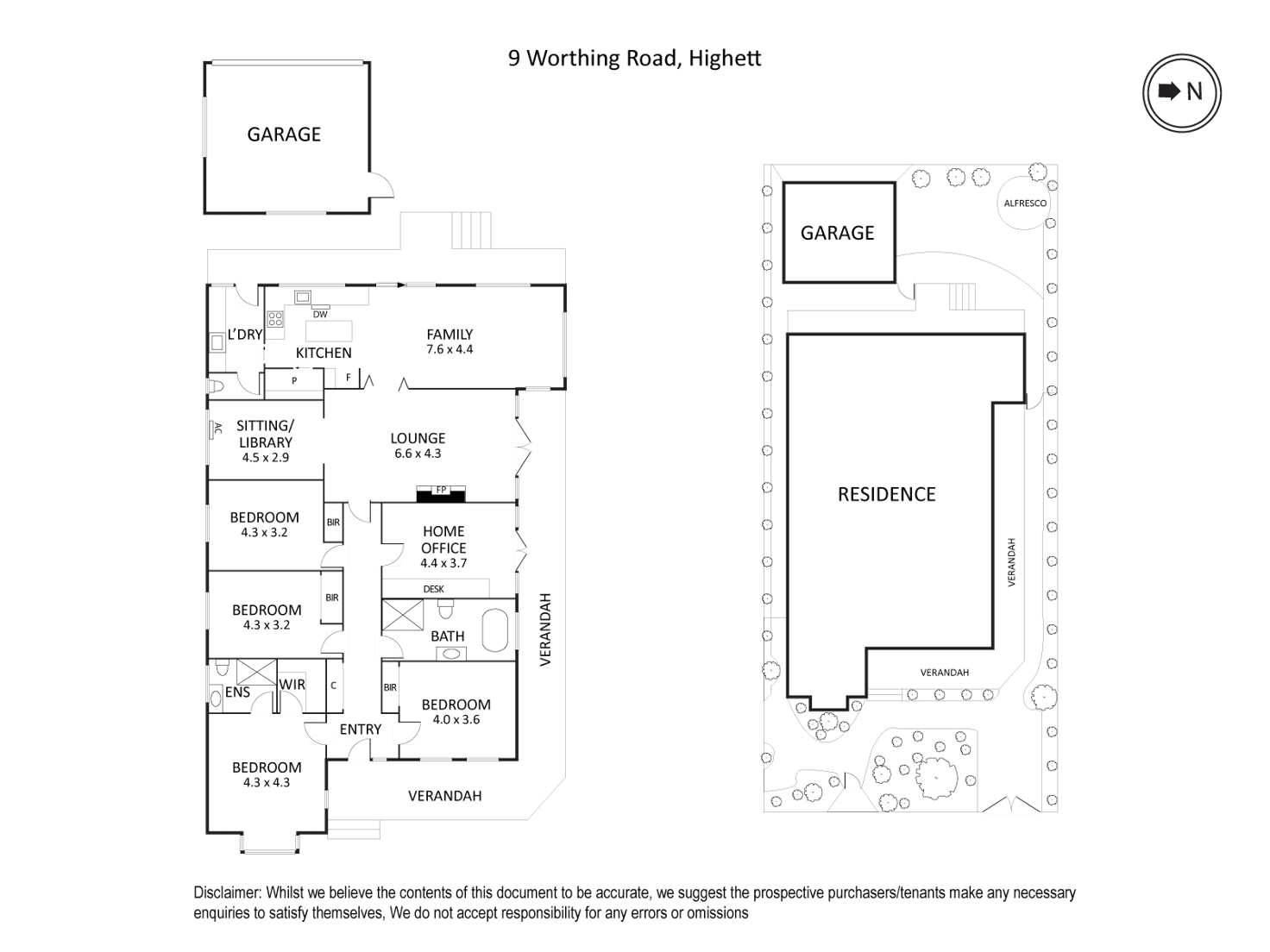Floorplan of Homely house listing, 9 Worthing Road, Highett VIC 3190