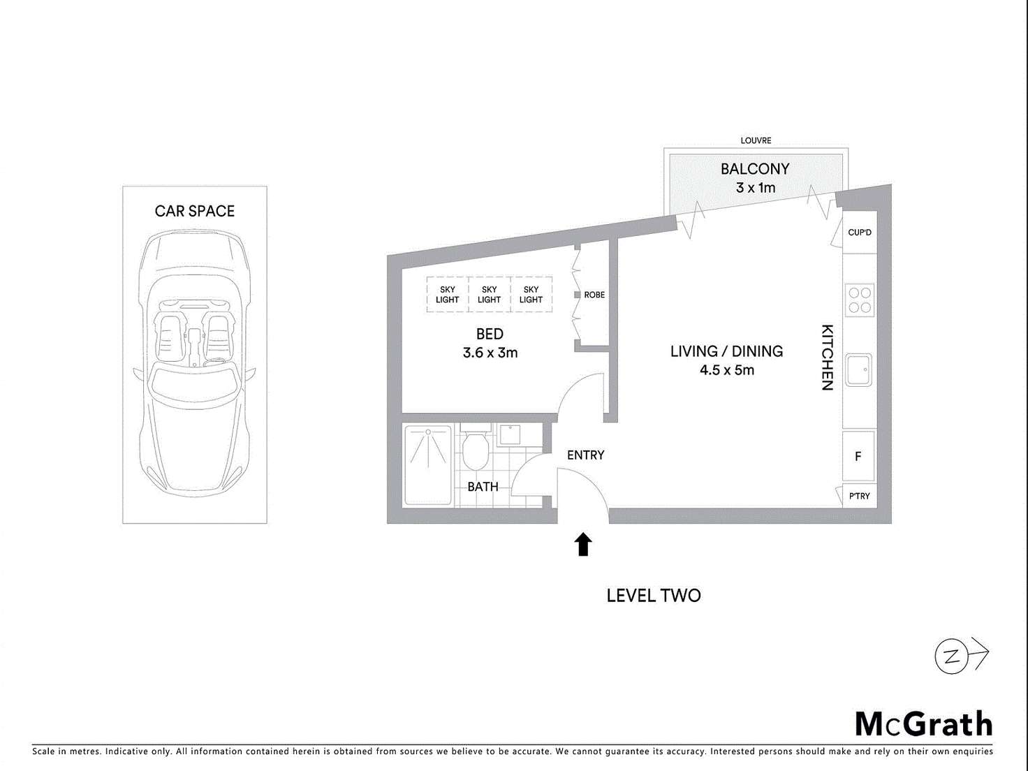 Floorplan of Homely apartment listing, 17/17 Ellesmere Road, Windsor VIC 3181