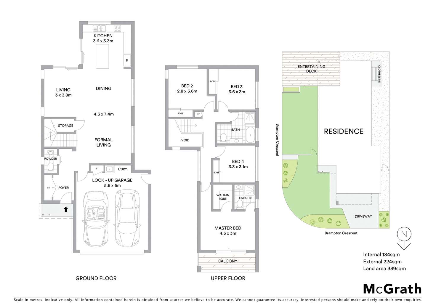 Floorplan of Homely house listing, 33 Brampton Crescent, Springfield Lakes QLD 4300