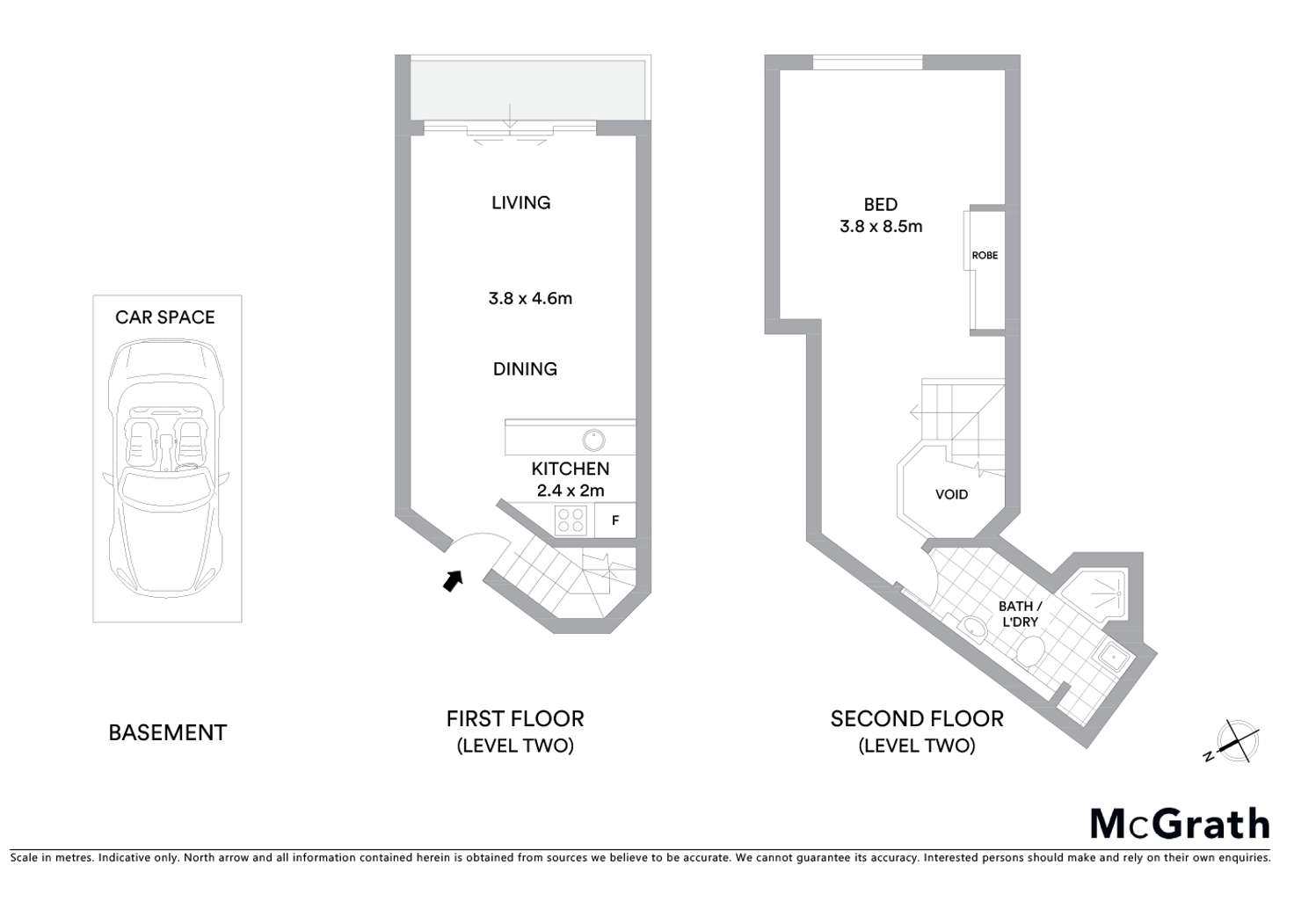 Floorplan of Homely apartment listing, 51/232-240 Ben Boyd Road, Cremorne NSW 2090