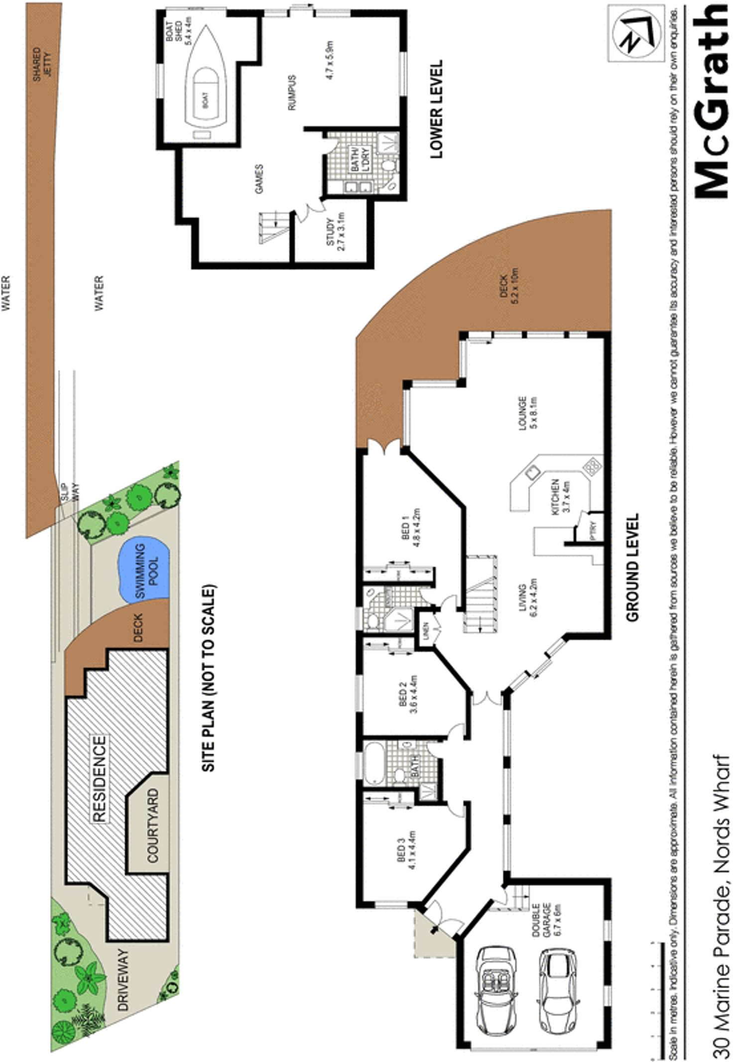 Floorplan of Homely house listing, 30 Marine Parade, Nords Wharf NSW 2281