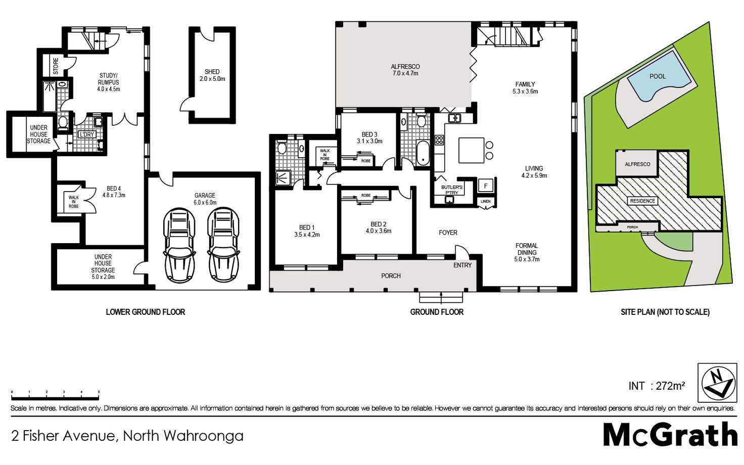 Floorplan of Homely house listing, 2 Fisher Avenue, Wahroonga NSW 2076