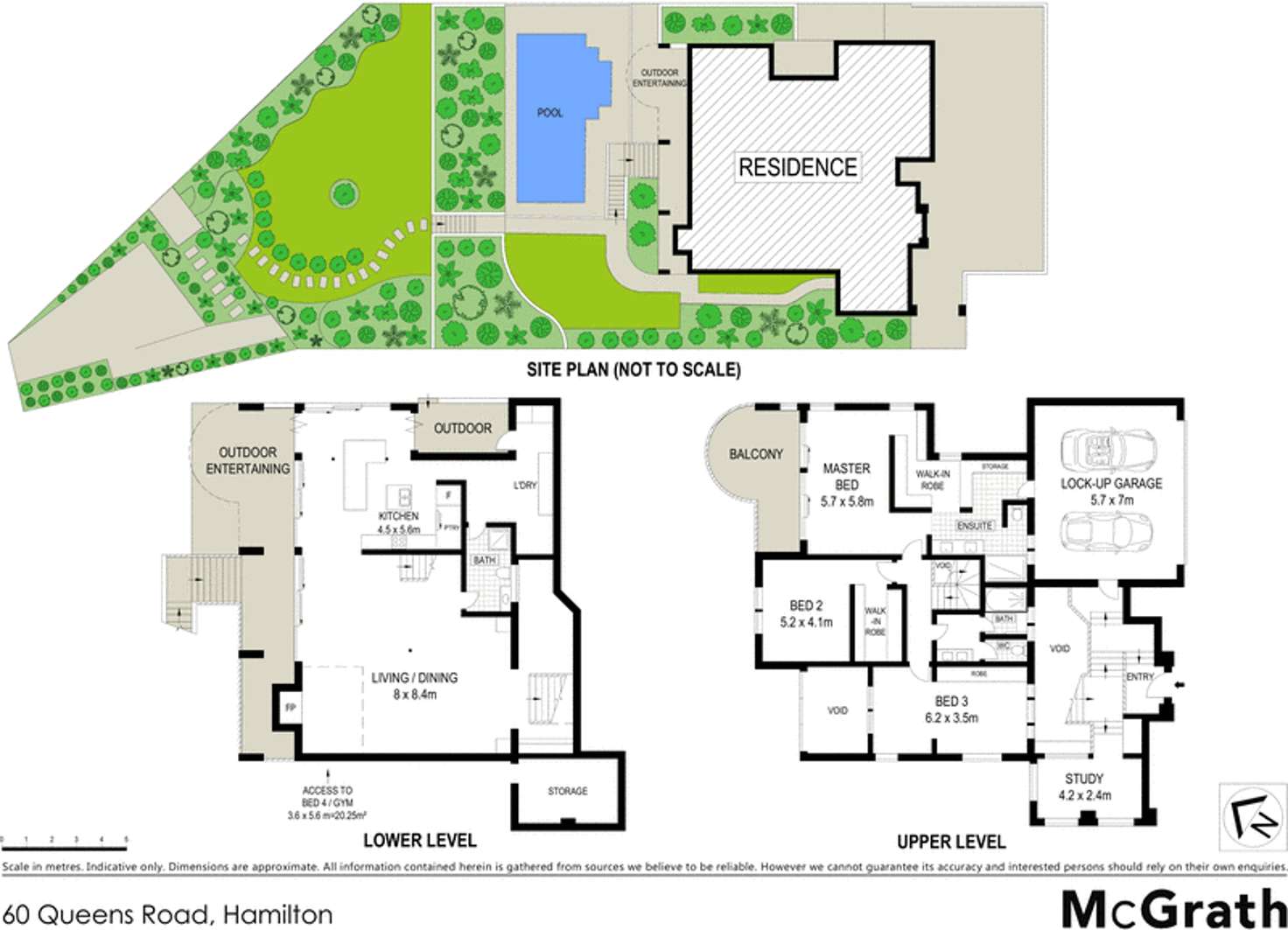 Floorplan of Homely house listing, 60 Queens Road, Hamilton QLD 4007