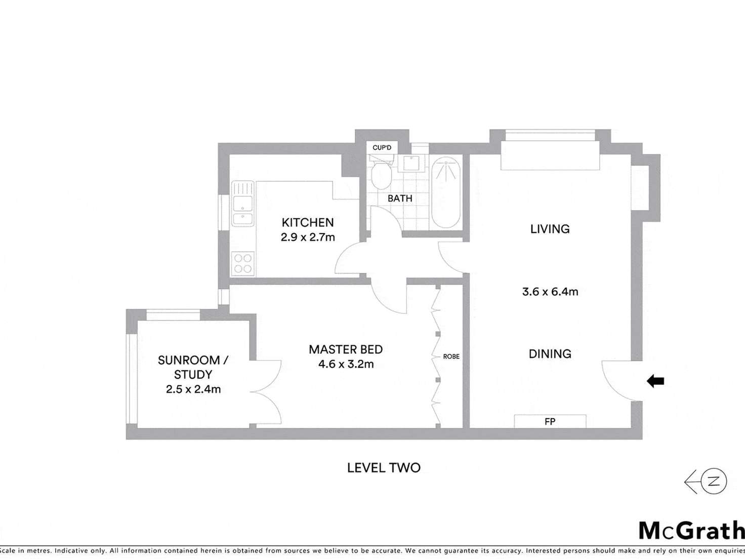 Floorplan of Homely apartment listing, 6/170 New South Head Road, Edgecliff NSW 2027