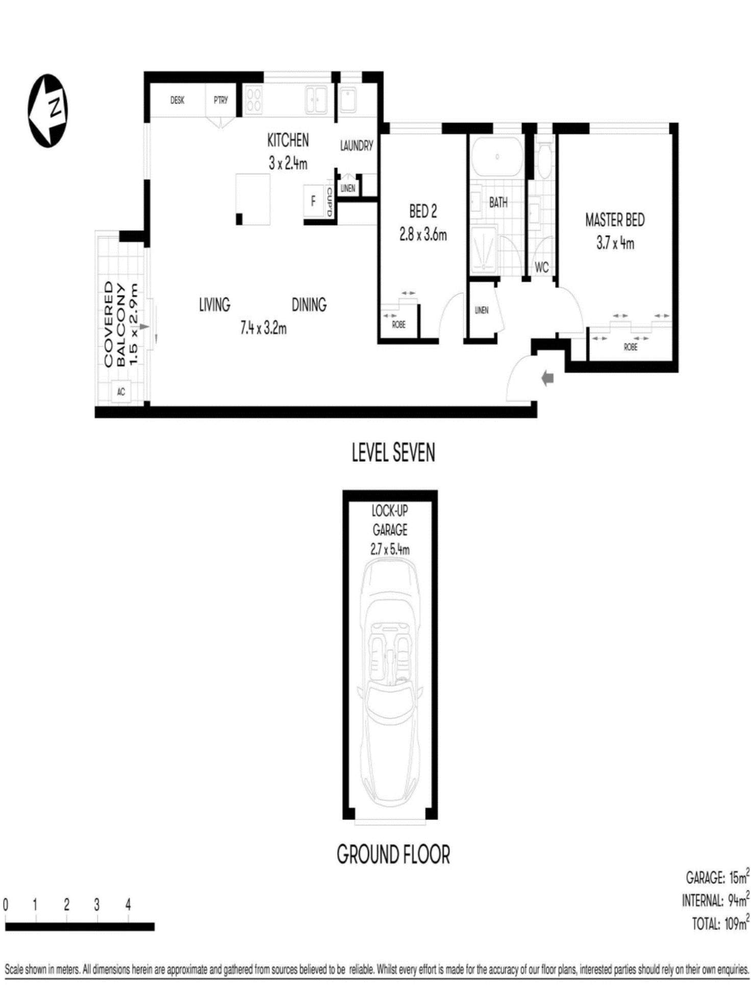 Floorplan of Homely unit listing, 25/3-7 Bariston Avenue, Cremorne NSW 2090