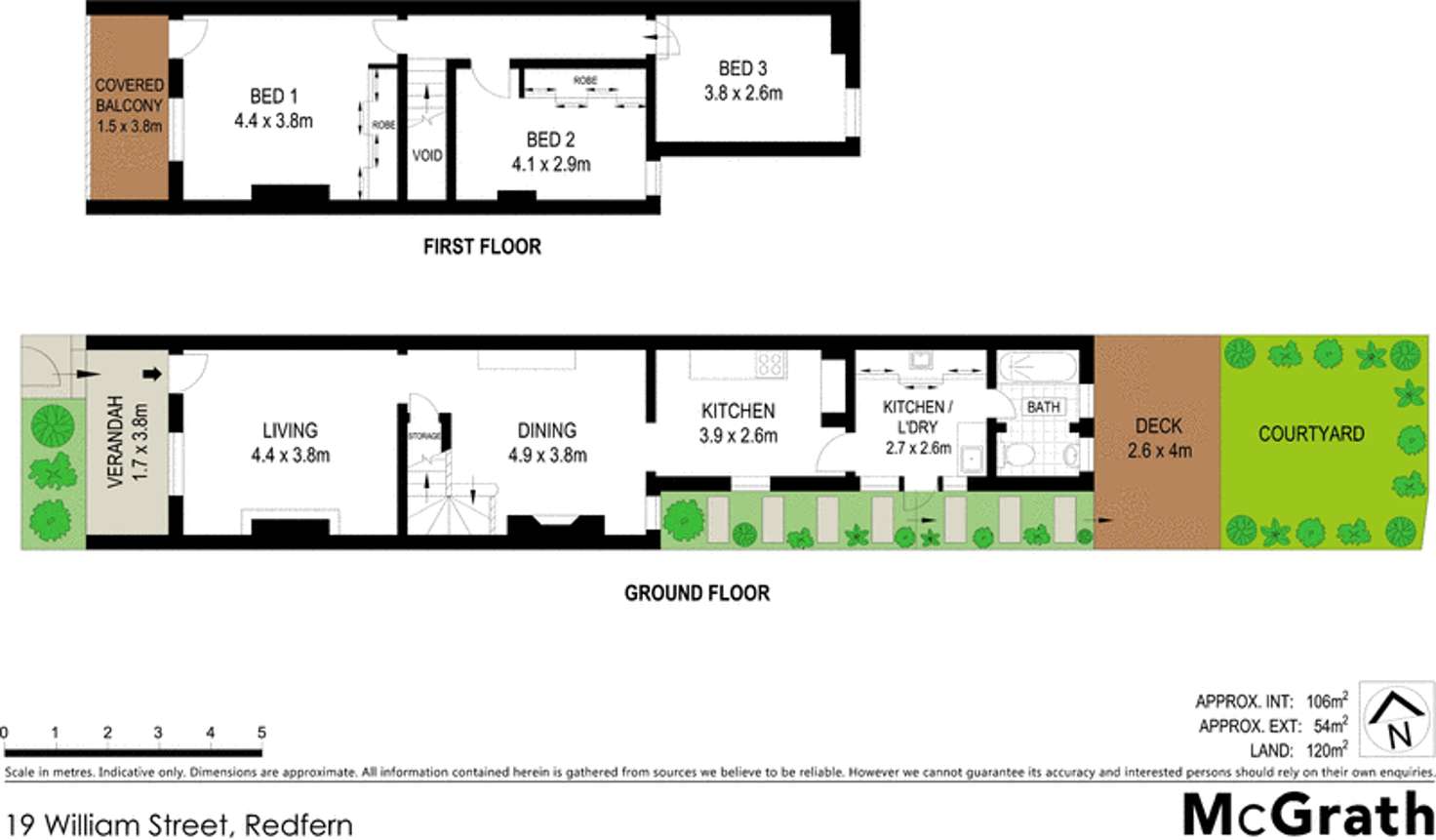 Floorplan of Homely house listing, 19 William Street, Redfern NSW 2016