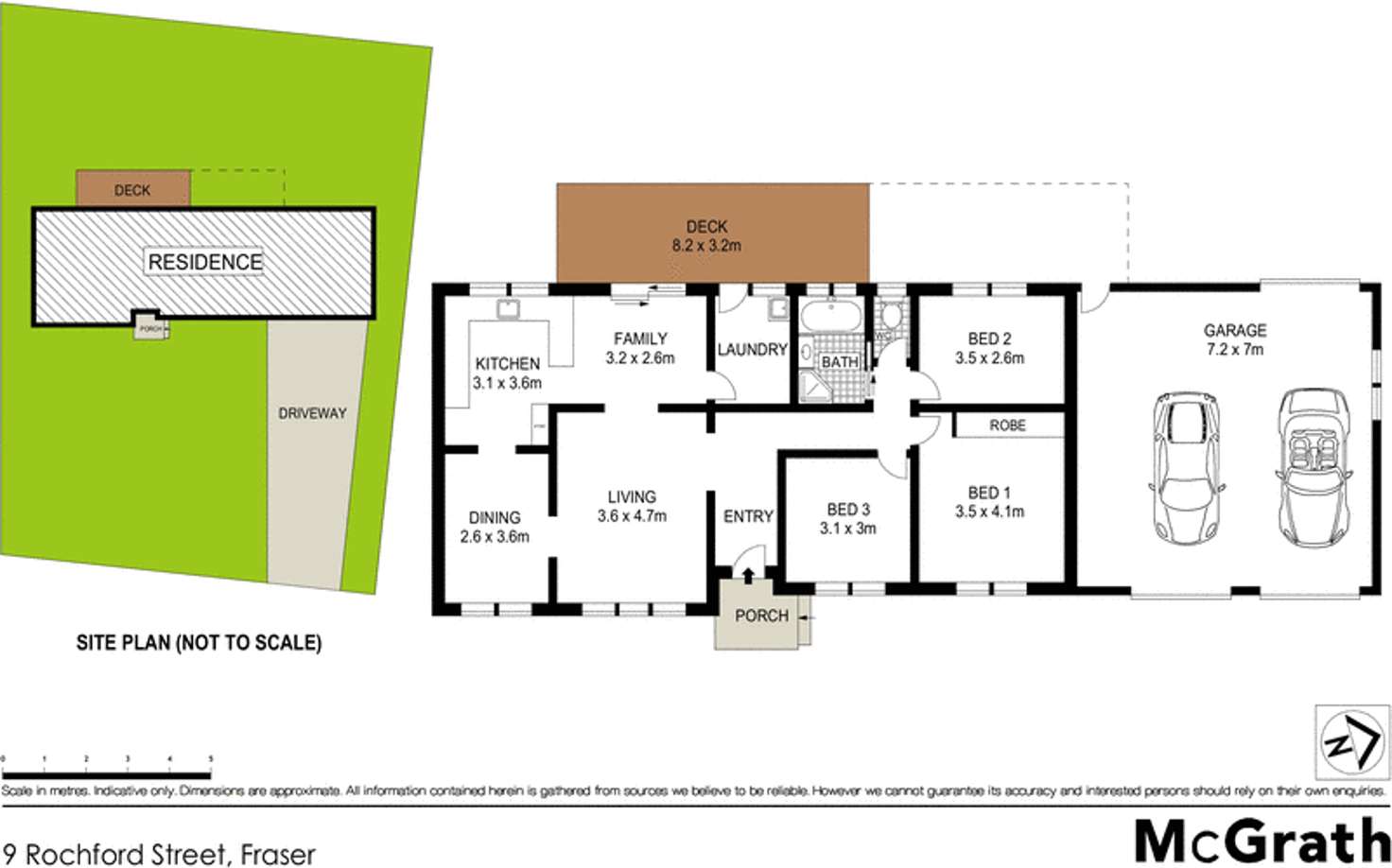 Floorplan of Homely house listing, 9 Rochford Street, Fraser ACT 2615