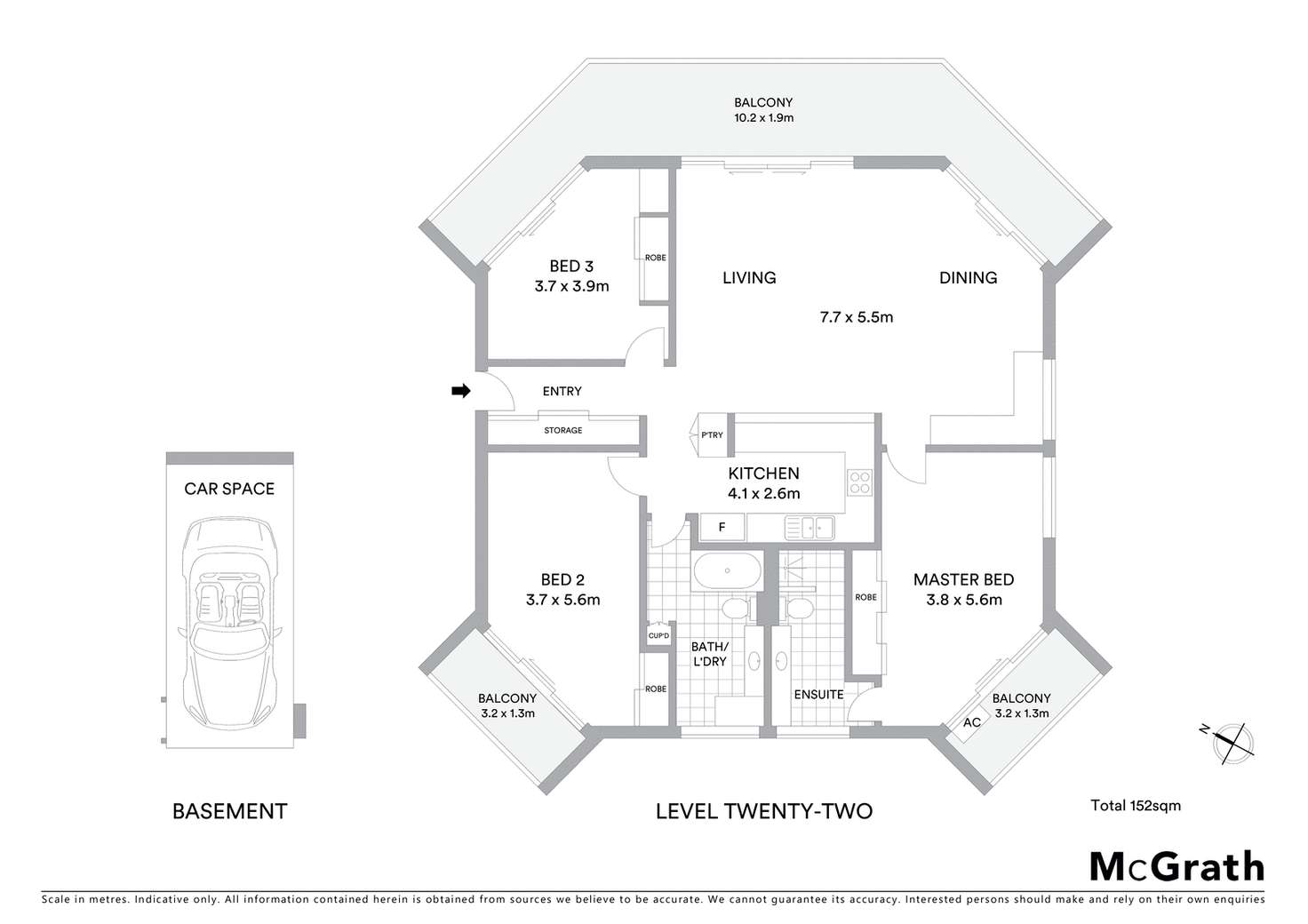 Floorplan of Homely apartment listing, 44/146 The Esplanade, Burleigh Heads QLD 4220