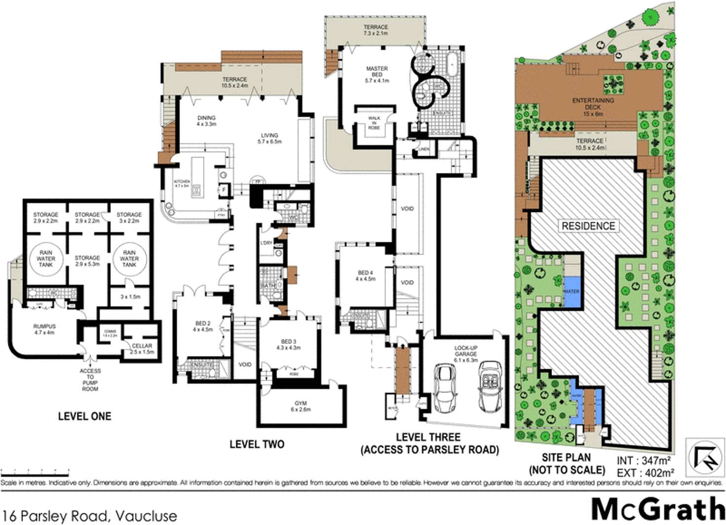 Floorplan of Homely house listing, 16 Parsley Road, Vaucluse NSW 2030