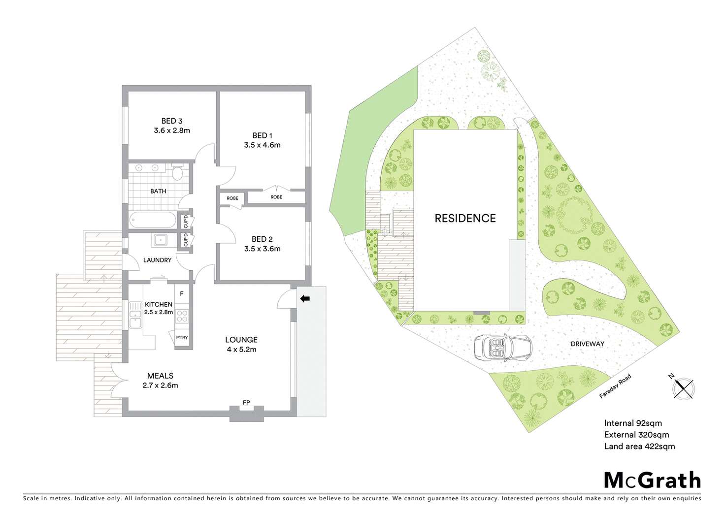 Floorplan of Homely house listing, 41 Faraday Road, Croydon South VIC 3136