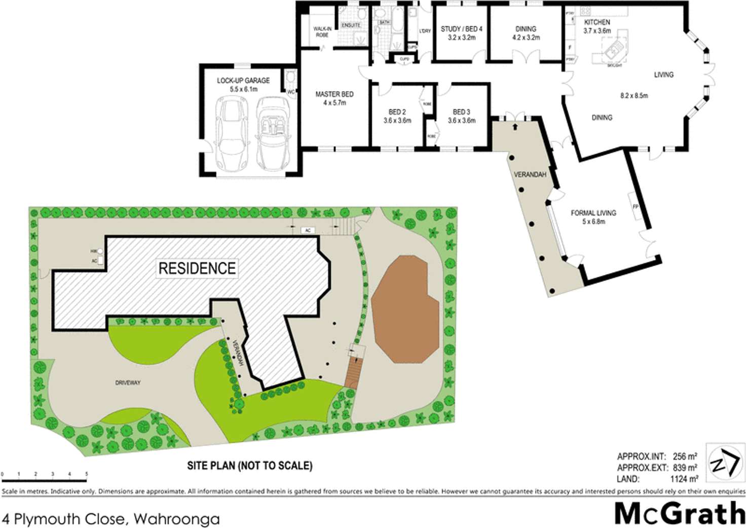 Floorplan of Homely house listing, 4 Plymouth Close, Wahroonga NSW 2076