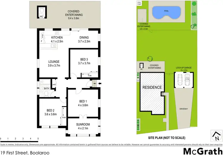 Floorplan of Homely house listing, 19 First Street, Boolaroo NSW 2284