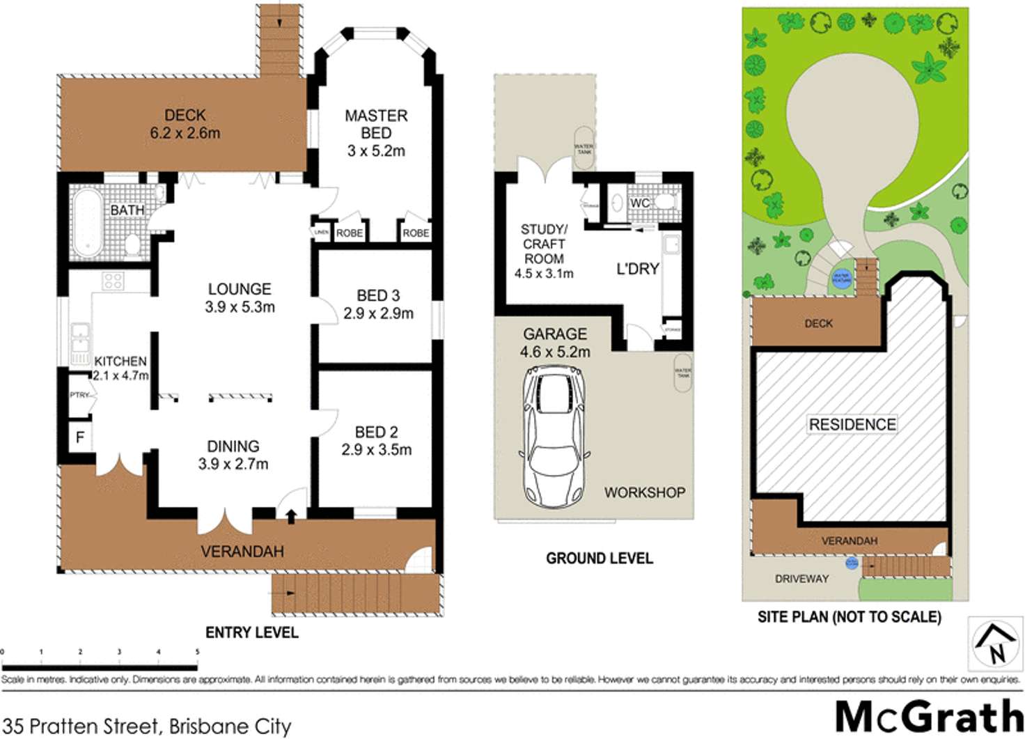 Floorplan of Homely house listing, 35 Pratten Street, Petrie Terrace QLD 4000