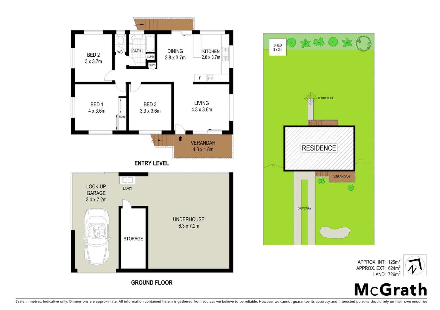 Floorplan of Homely house listing, 55 Rice Street, Park Avenue QLD 4701