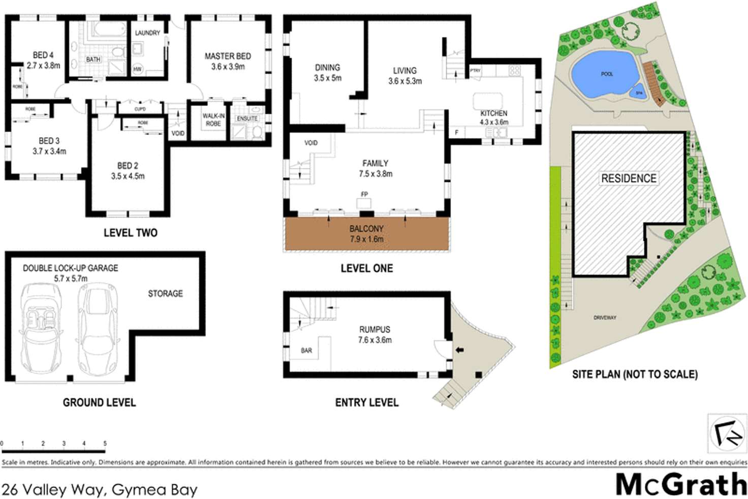 Floorplan of Homely house listing, 26 Valley Way, Gymea Bay NSW 2227