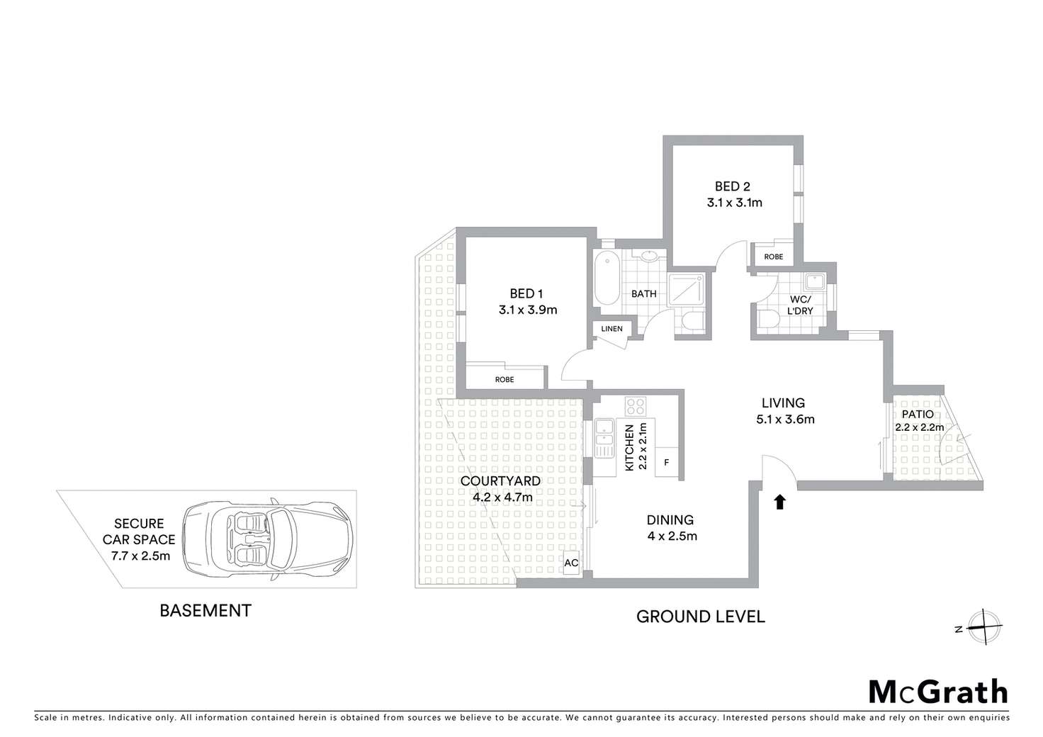 Floorplan of Homely apartment listing, 4/16 Pennant Hills Road, North Parramatta NSW 2151