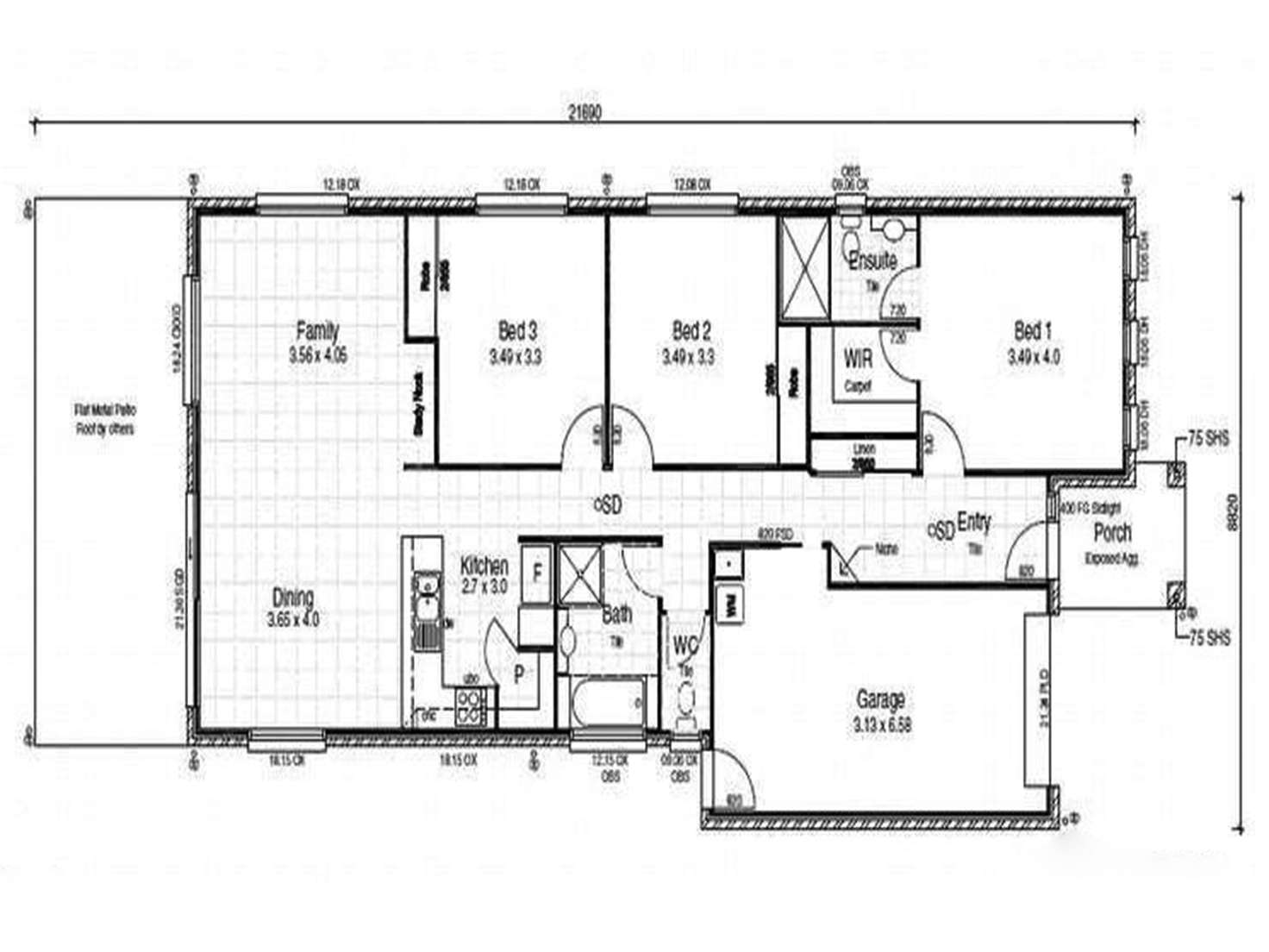 Floorplan of Homely house listing, 27 Daisy Street, Springfield Lakes QLD 4300