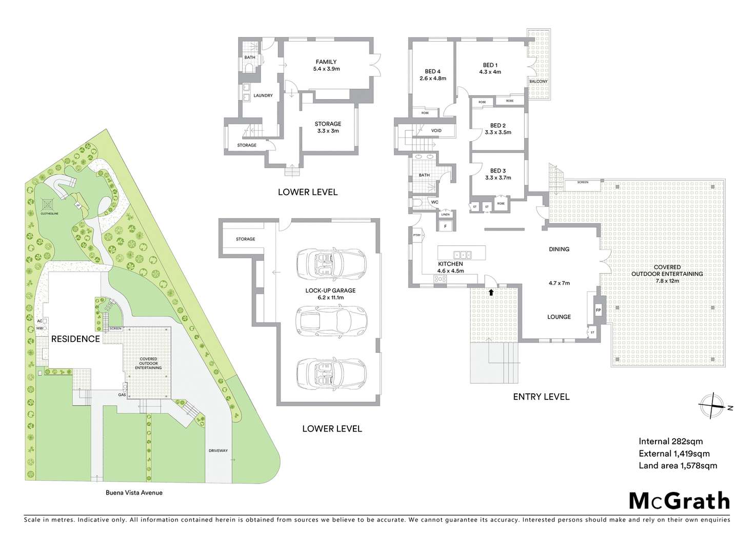 Floorplan of Homely house listing, 7 Buena Vista Avenue, Coorparoo QLD 4151