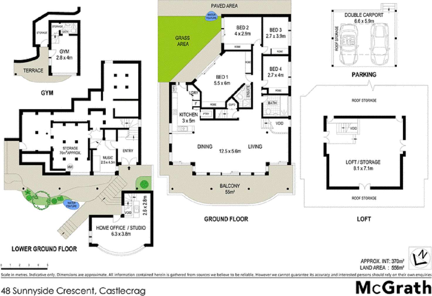 Floorplan of Homely house listing, 48 Sunnyside Crescent, Castlecrag NSW 2068