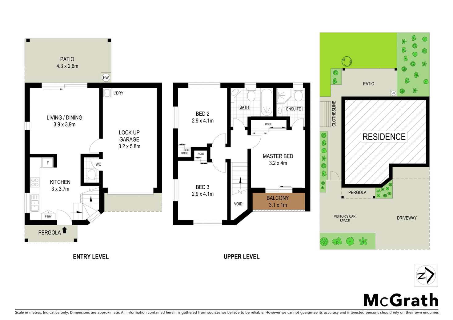 Floorplan of Homely townhouse listing, 4/23 Wallace Street, Moorooka QLD 4105