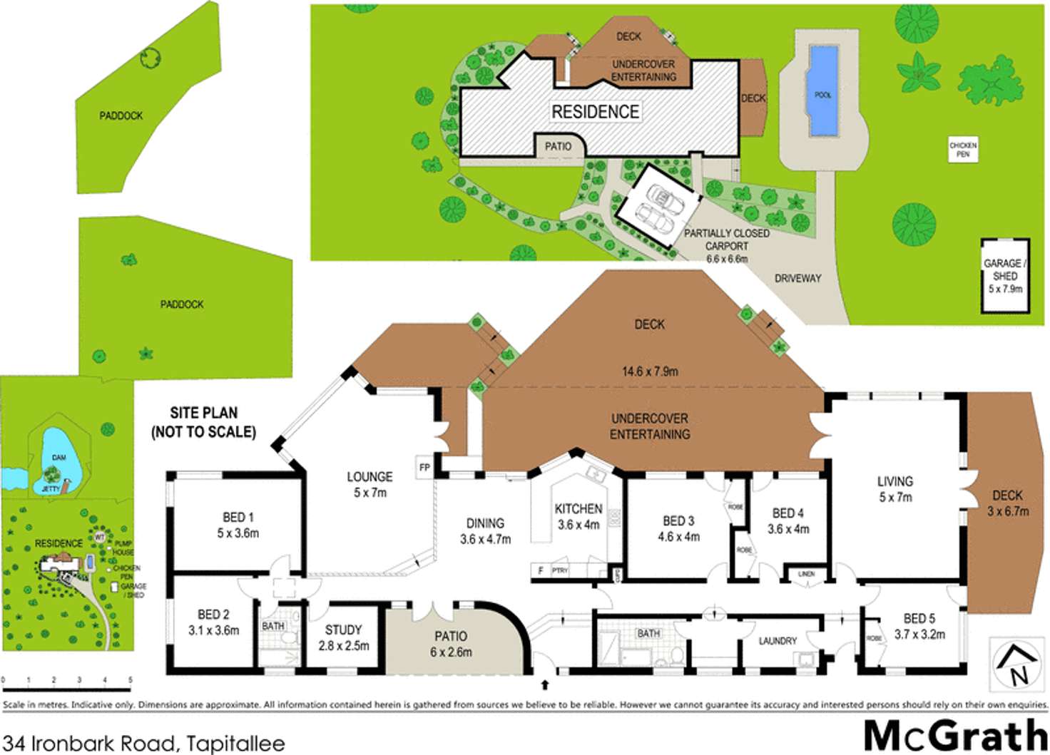 Floorplan of Homely house listing, 34 Ironbark Road, Tapitallee NSW 2540