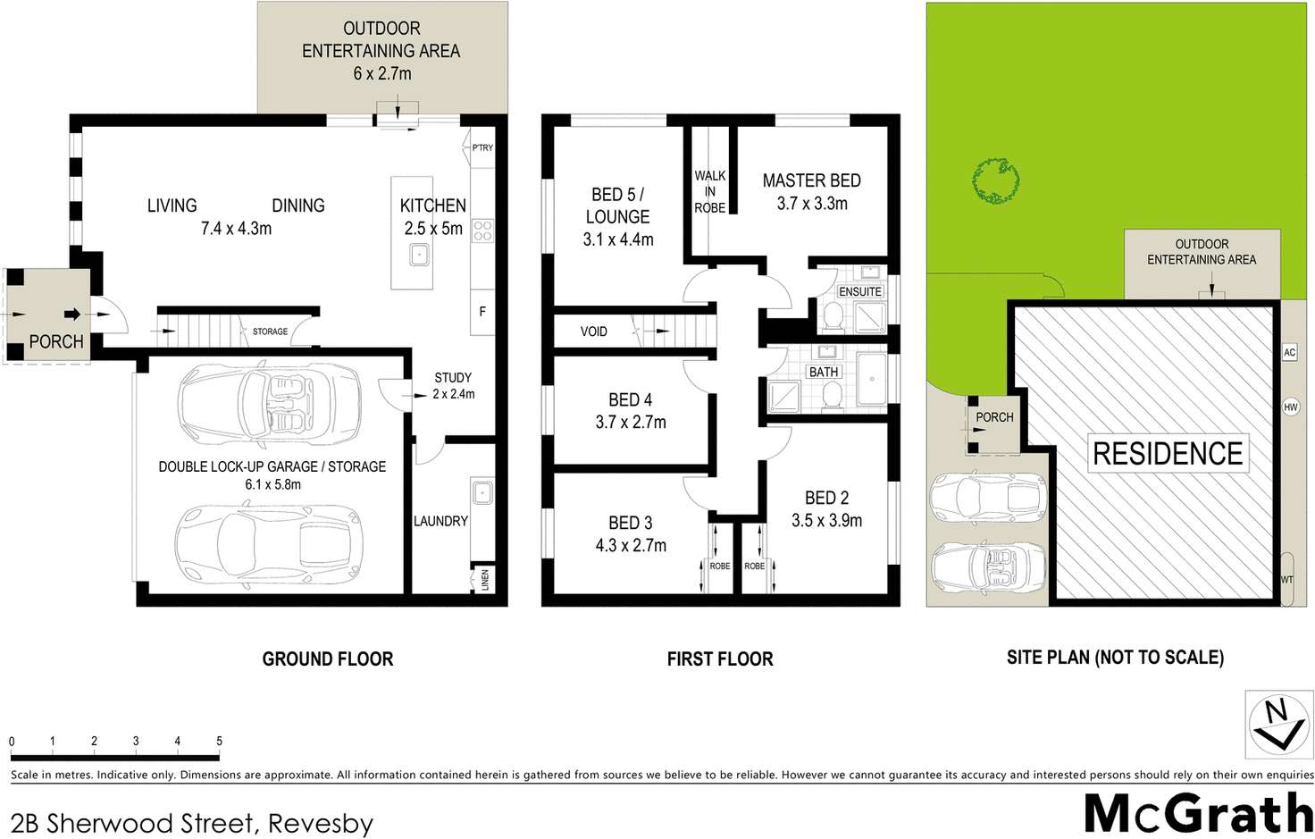 Floorplan of Homely house listing, 2B Sherwood Street, Revesby NSW 2212