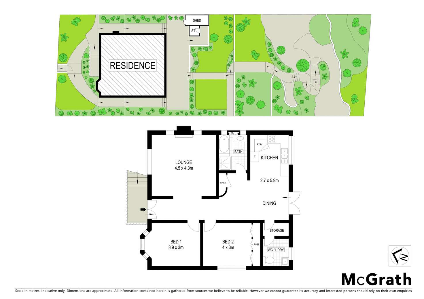 Floorplan of Homely house listing, 14 Central Avenue, Como NSW 2226