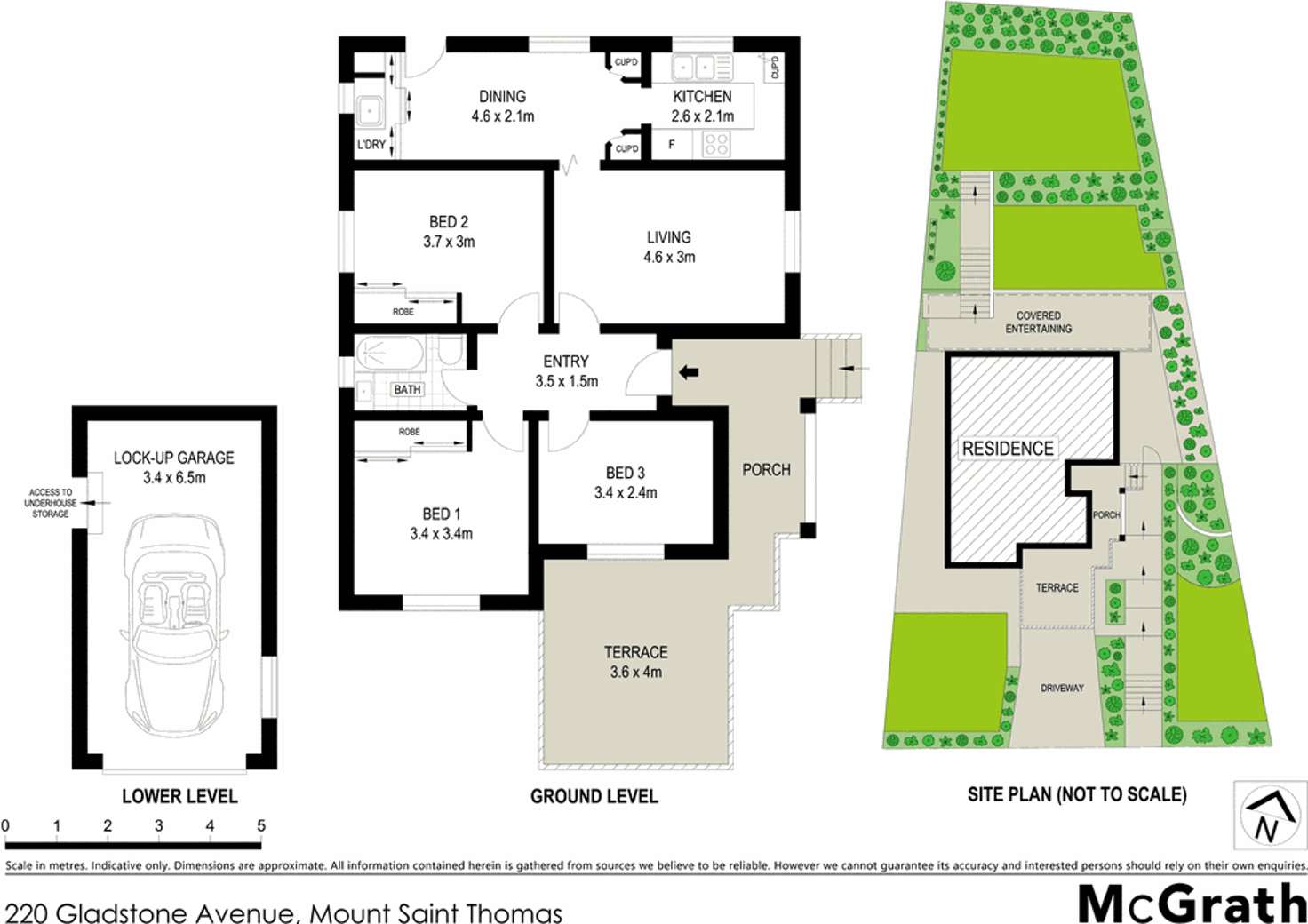 Floorplan of Homely house listing, 220 Gladstone Avenue, Mount Saint Thomas NSW 2500