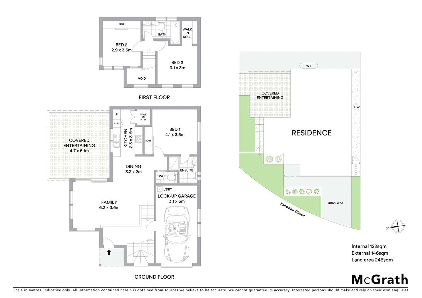 Floorplan of Homely house listing, 12 Saltwater Circuit, Kanahooka NSW 2530