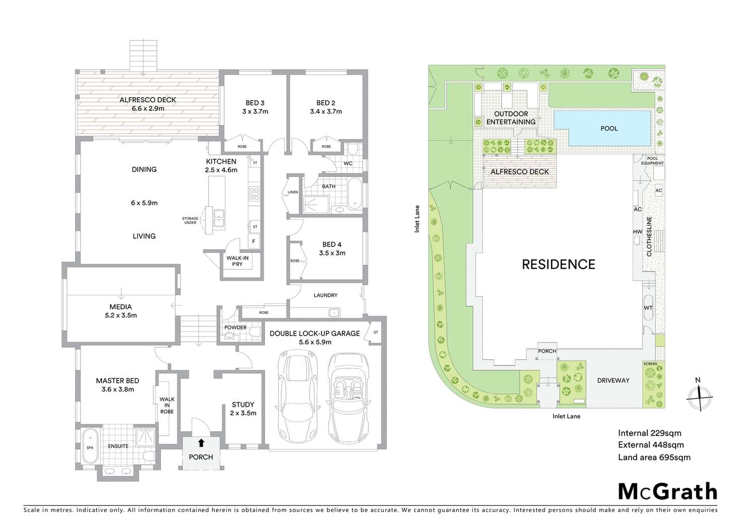 Floorplan of Homely house listing, 4 Inlet Lane, Springfield Lakes QLD 4300