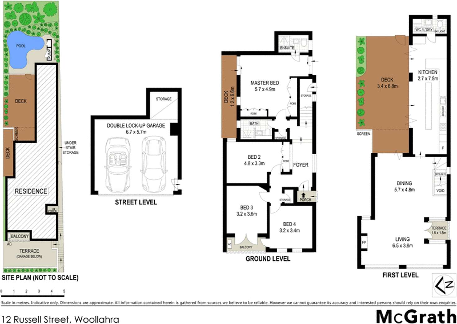 Floorplan of Homely house listing, 12 Russell Street, Woollahra NSW 2025