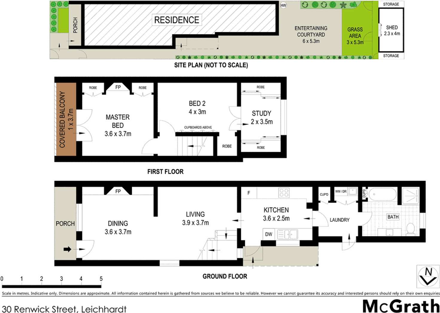 Floorplan of Homely house listing, 30 Renwick Street, Leichhardt NSW 2040