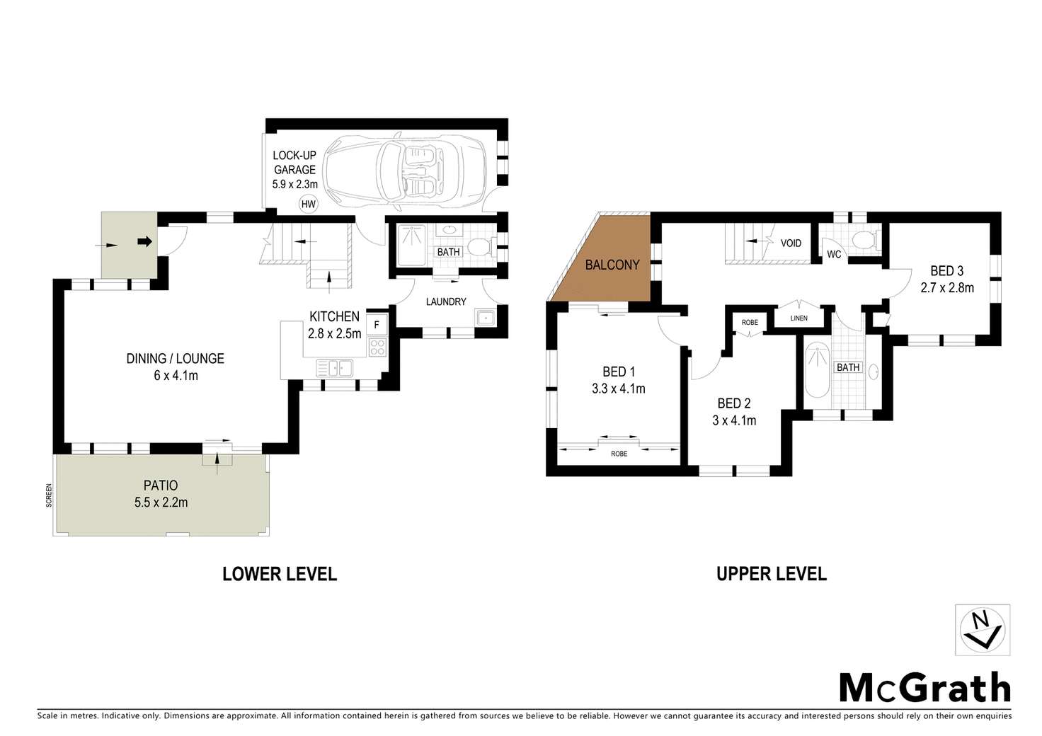Floorplan of Homely townhouse listing, 2/102 Boronia Street, Sawtell NSW 2452