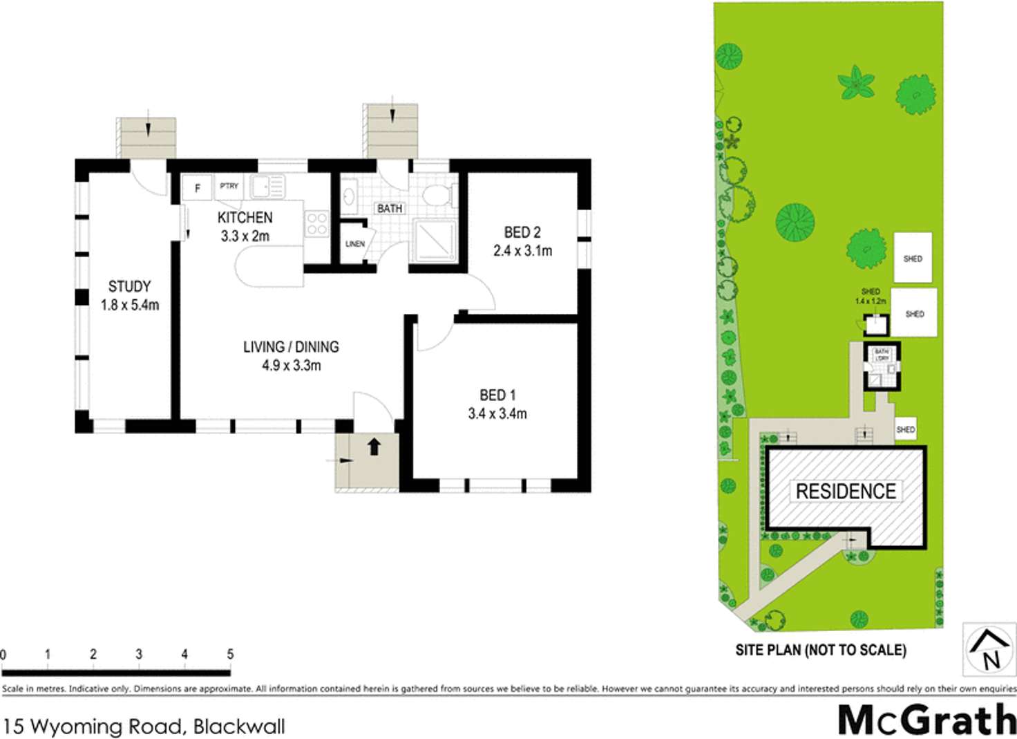 Floorplan of Homely house listing, 15 Wyoming Road, Blackwall NSW 2256