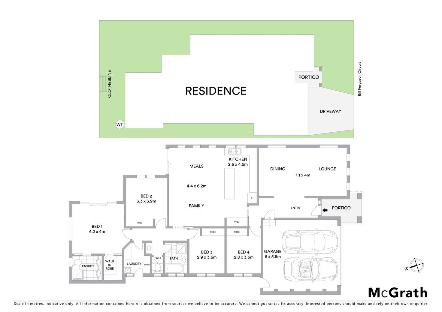 Floorplan of Homely house listing, 104 Bill Ferguson Circuit, Bonner ACT 2914