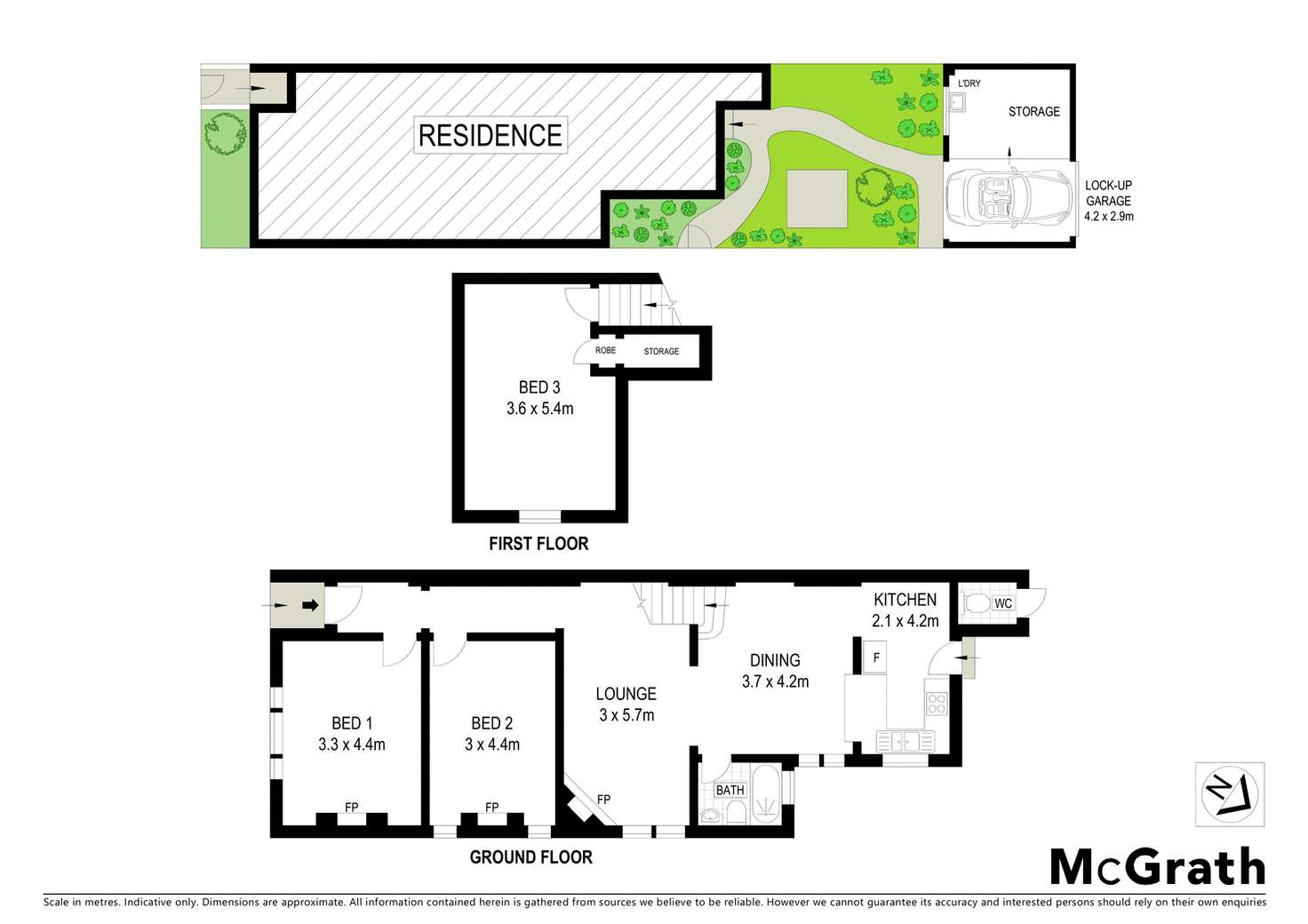 Floorplan of Homely house listing, 126 Wigram Road, Forest Lodge NSW 2037