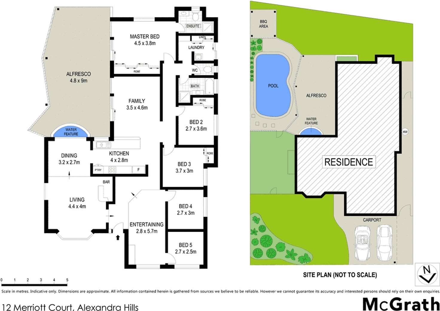 Floorplan of Homely house listing, 12 Merriott Court, Alexandra Hills QLD 4161