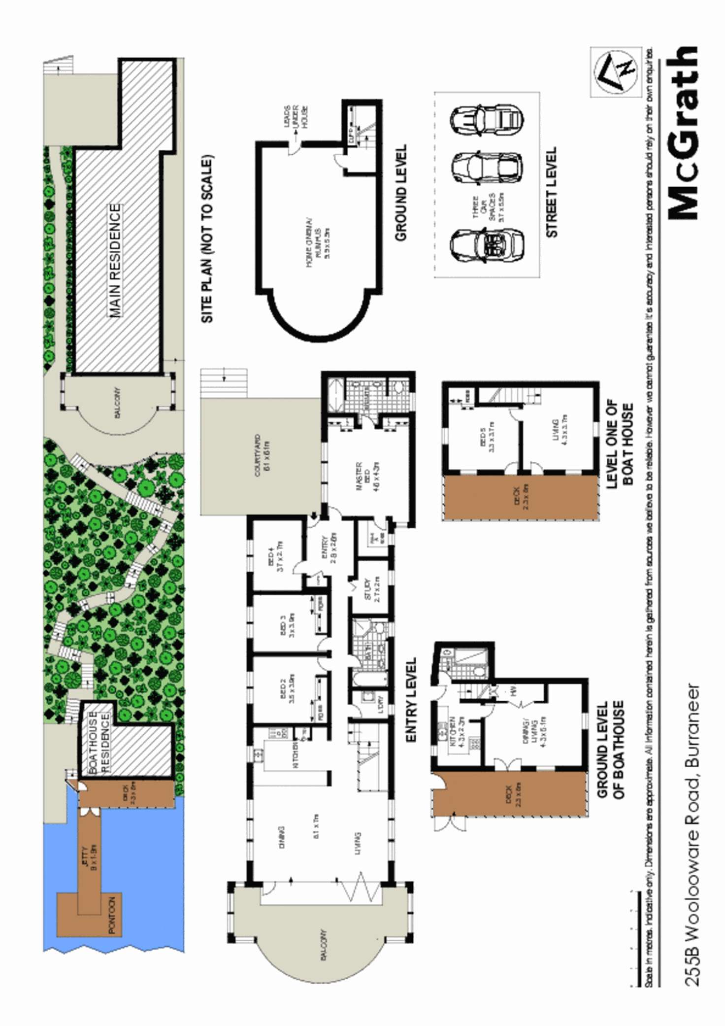 Floorplan of Homely house listing, 255A Woolooware Road, Burraneer NSW 2230