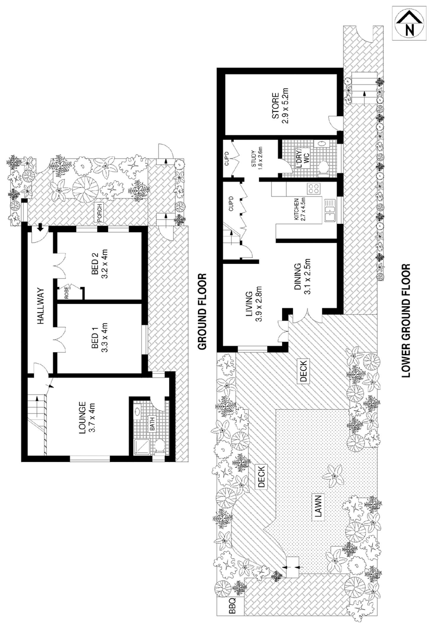 Floorplan of Homely house listing, 37 Charlotte Street, Lilyfield NSW 2040