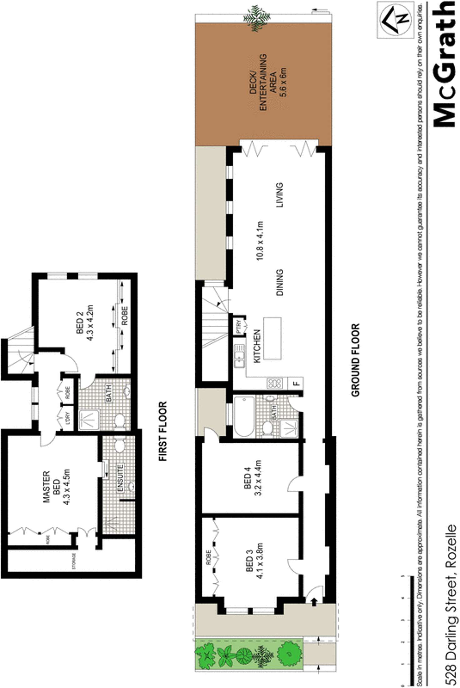 Floorplan of Homely house listing, 528 Darling Street, Rozelle NSW 2039