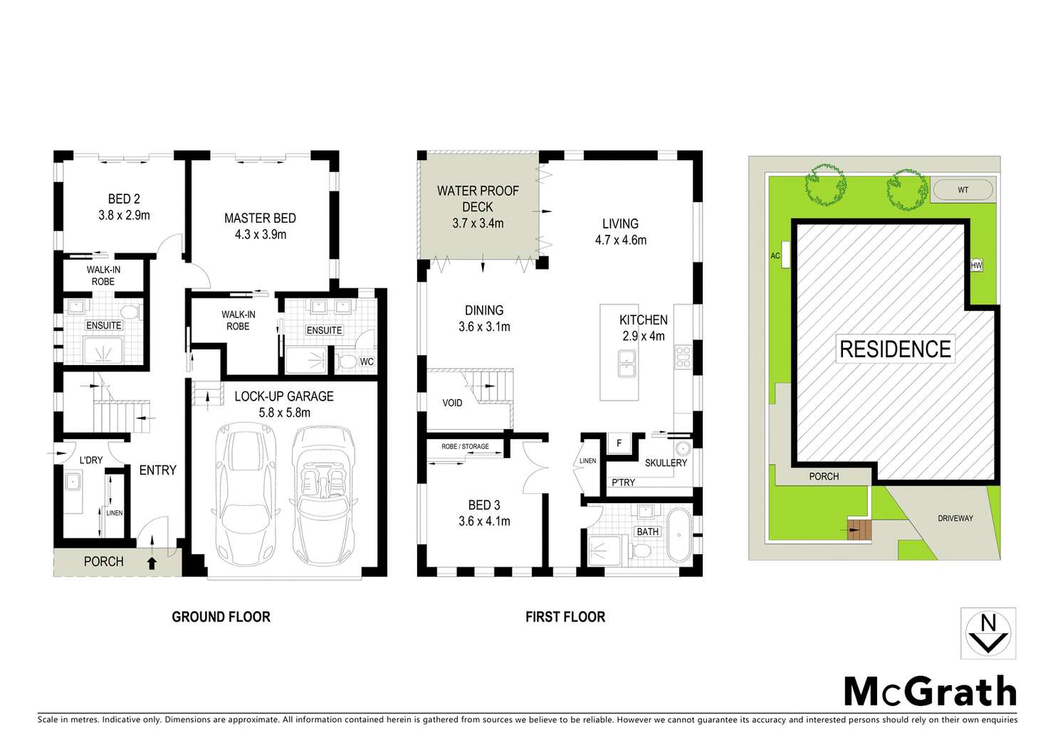 Floorplan of Homely house listing, 36A Harriet Street, West End QLD 4101