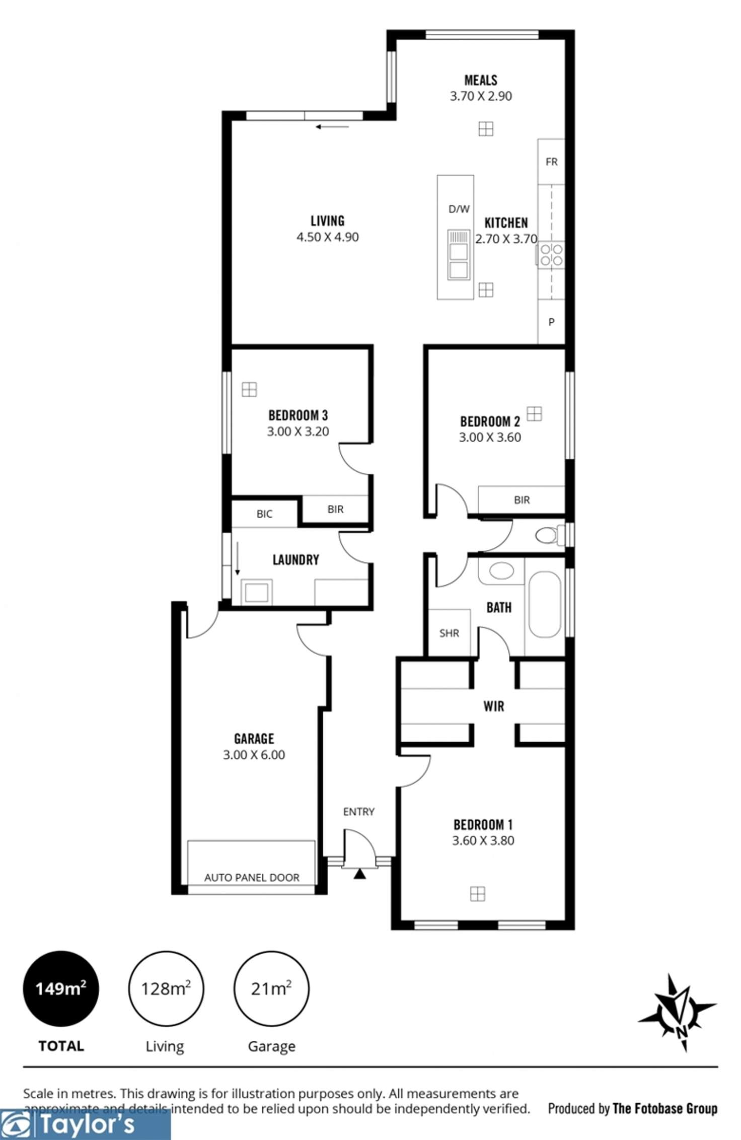 Floorplan of Homely house listing, 4 Lakeridge Circuit, Burton SA 5110