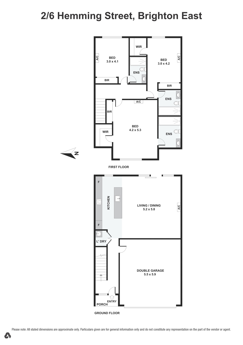 Floorplan of Homely house listing, 2/6-8 Hemming Street, Brighton East VIC 3187