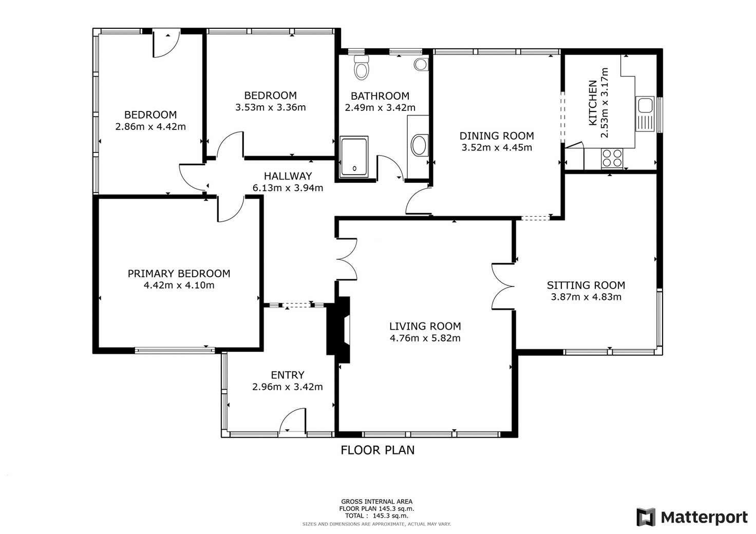 Floorplan of Homely house listing, 13 Lime Avenue, Mildura VIC 3500