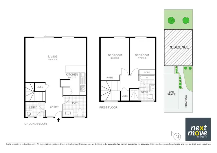 Floorplan of Homely unit listing, 13/26 Willcox Avenue, Singleton NSW 2330