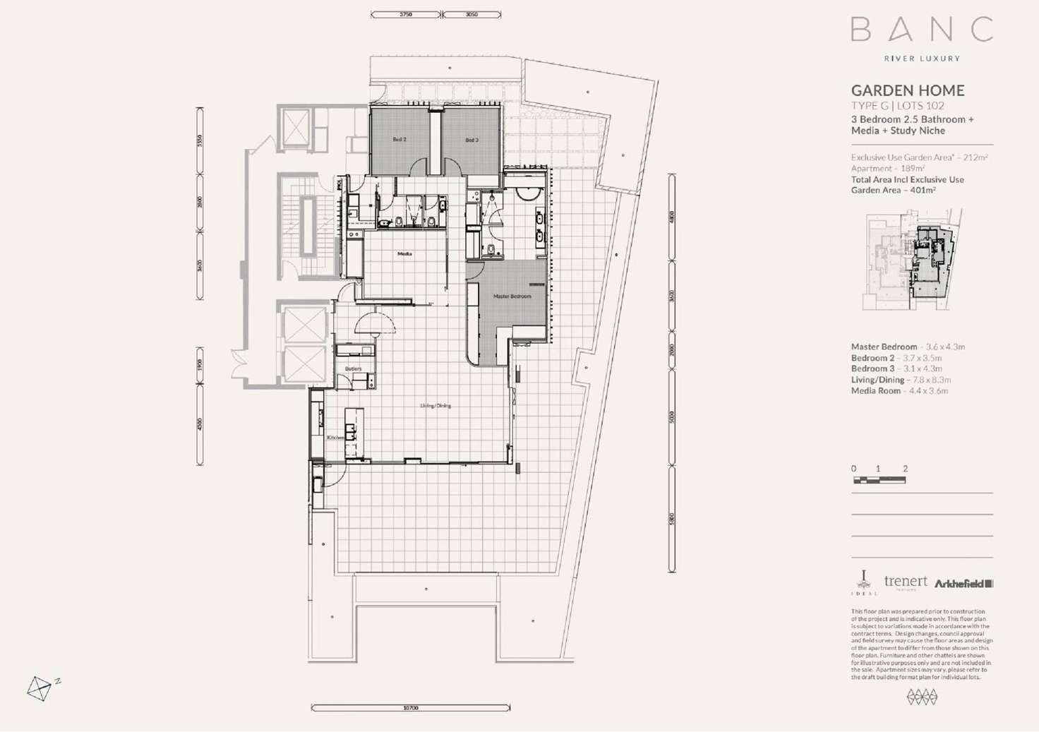Floorplan of Homely house listing, 102/527 Coronation Drive, Toowong QLD 4066