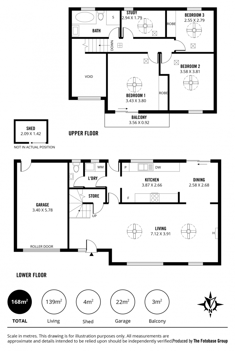 Floorplan of Homely house listing, 1/24 Brighton Road, Glenelg East SA 5045