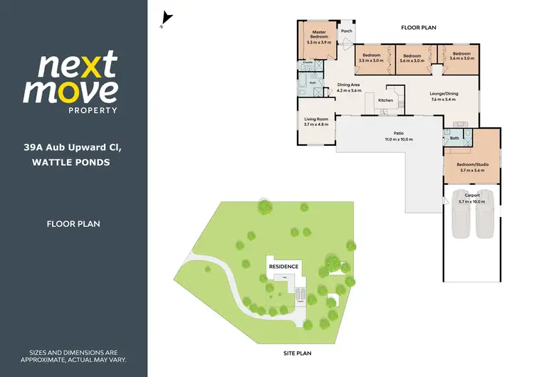 Floorplan of Homely house listing, 39a Aub Upward Close, Singleton NSW 2330