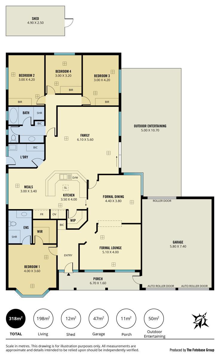 Floorplan of Homely house listing, 18 Halcyon Avenue, Greenwith SA 5125